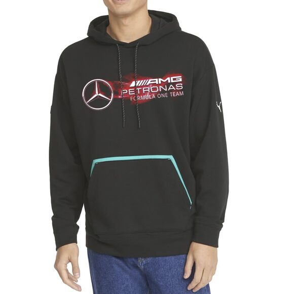 PUMA Mercedes F1 Nightride Hoodie Puma Black MD
